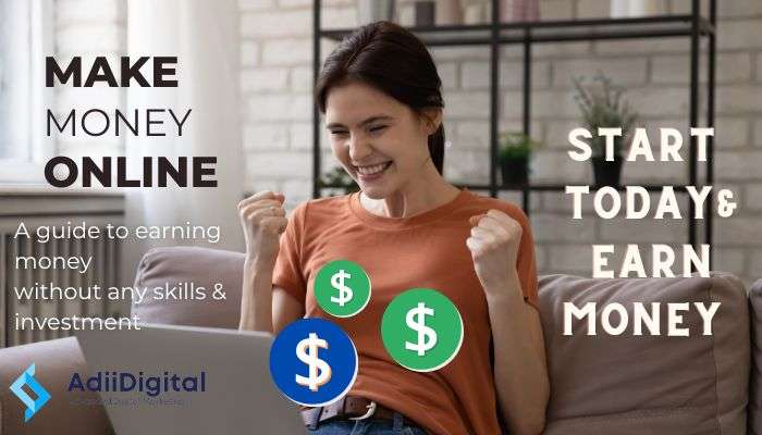 how to earn money online without paying today