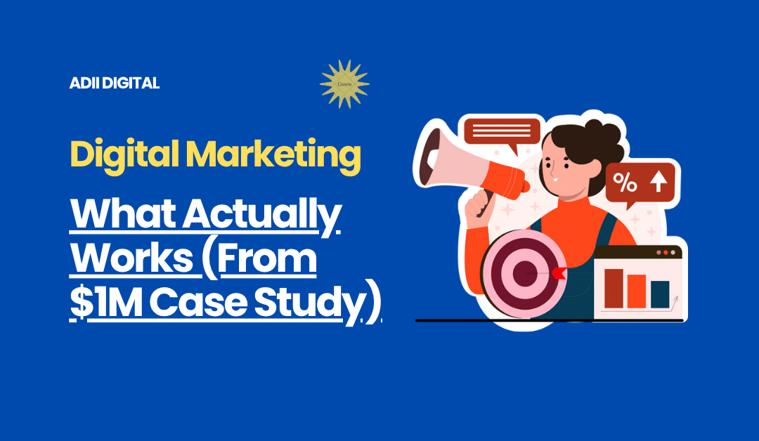 Digital Marketing in 2025: What Actually Works (From $1M Case Study)