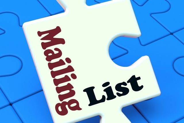 email marketing list