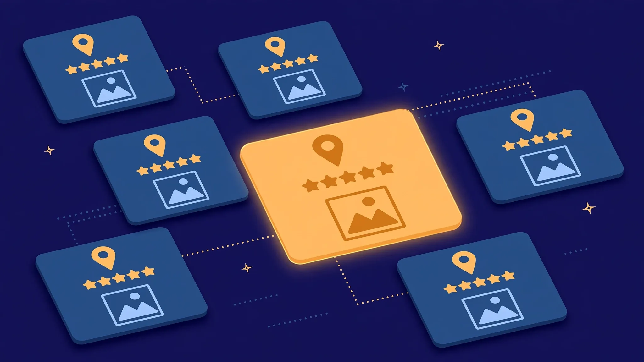 Online business listings across directories