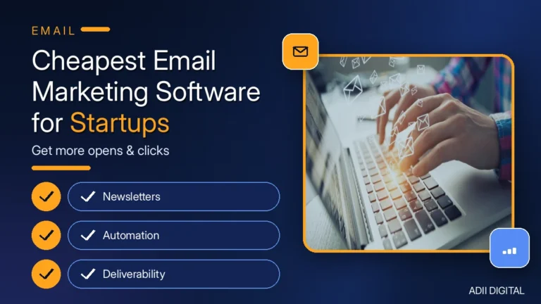Cheapest Email Marketing Software for Startups (2026)
