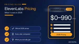 ElevenLabs Pricing Plans Per Month: What You’ll Actually Pay in 2026