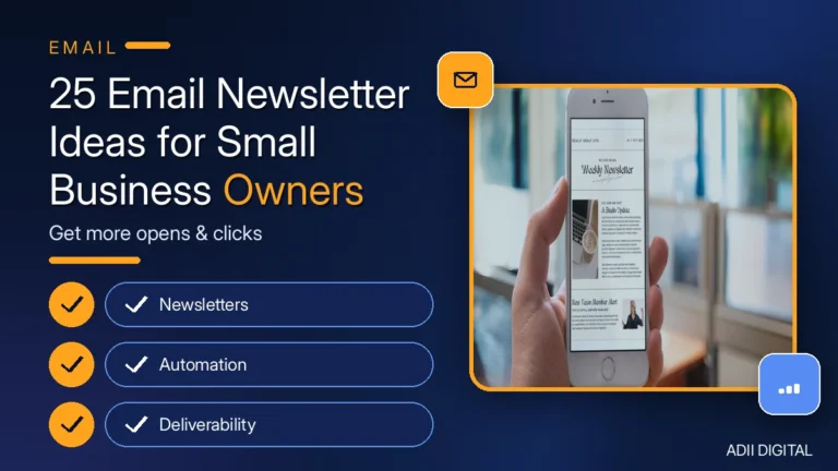 25 Email Newsletter Ideas for Small Business Owners (2026)