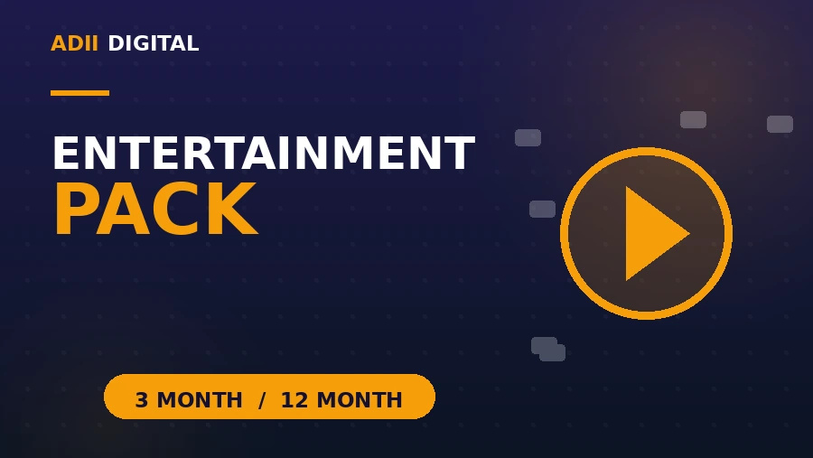 Entertainment Pack — Streaming & Music Bundle