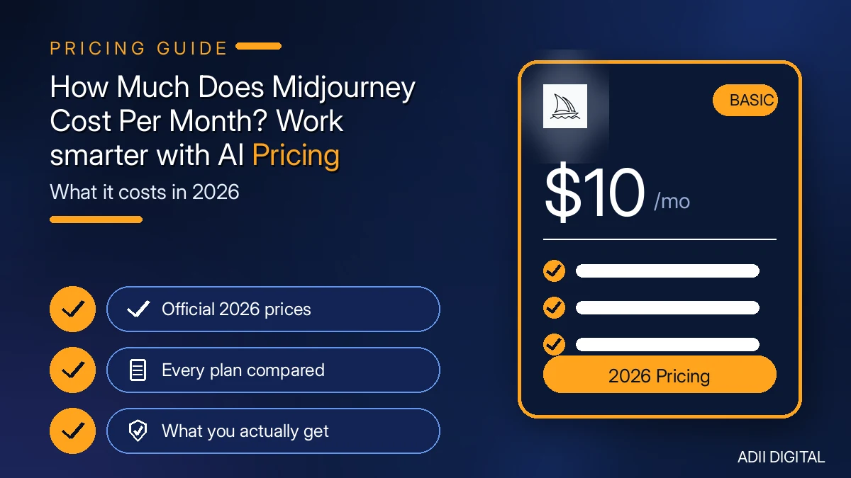 Midjourney cost per month in 2026 — Basic, Standard, Pro and Mega plans compared