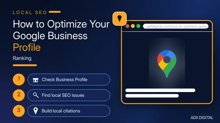 How to Optimize Your Google Business Profile for Ranking in 2026