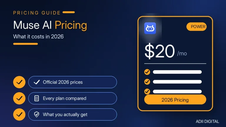 Muse AI Pricing Plans: Free, Power, and Maximum (2026 Guide)